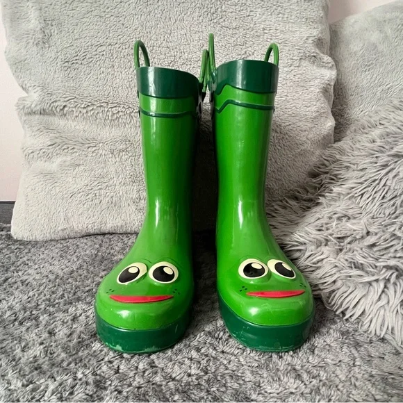 Western Chief Boys Waterproof Printed Rain Boots Size 3 - Picture 11 of 13